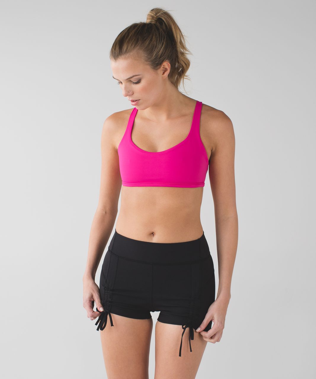 Lululemon Free To Be Bra *Wild - Jewelled Magenta / Flashback Static Caspian Blue Jewelled Magenta