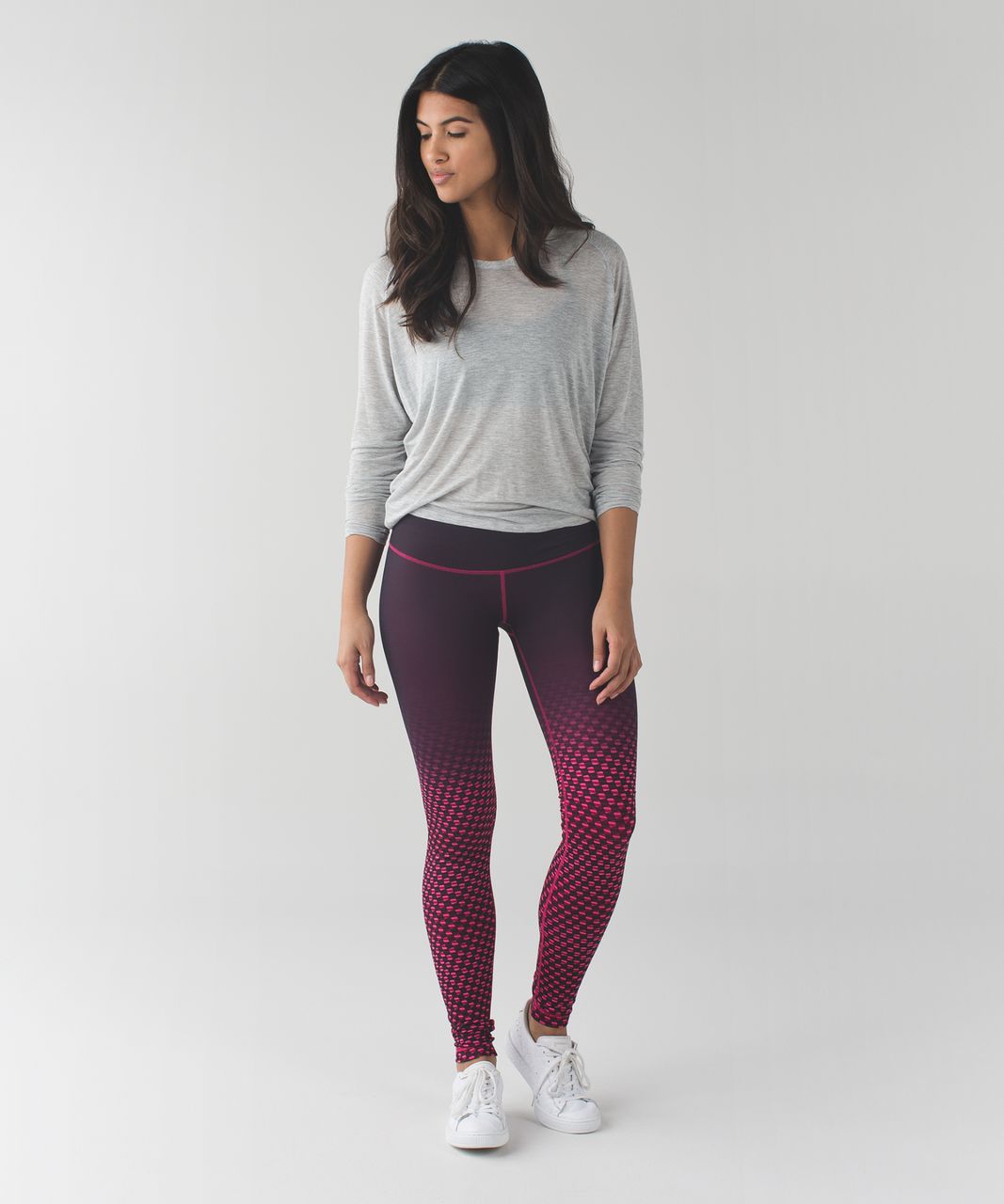 Lululemon Wunder Under Pant III *Full-On Luon - Deep Dive Dip Berry Rumble  Black - lulu fanatics