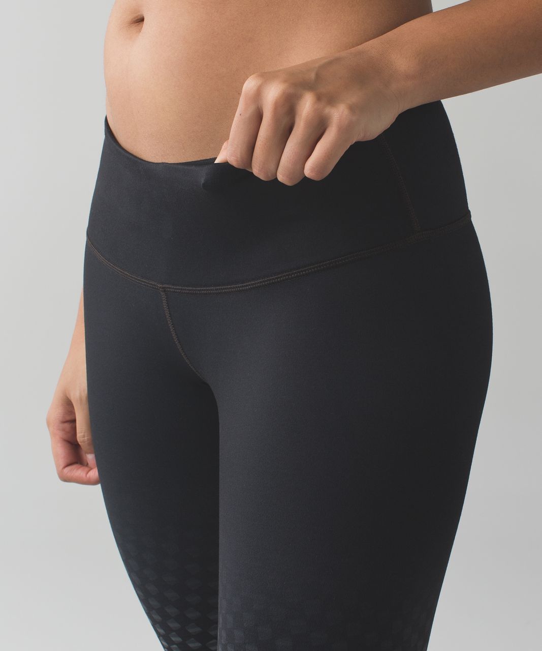 Lululemon Wunder Under Pant III *Full-On Luon - Deep Dive Dip Slate Black