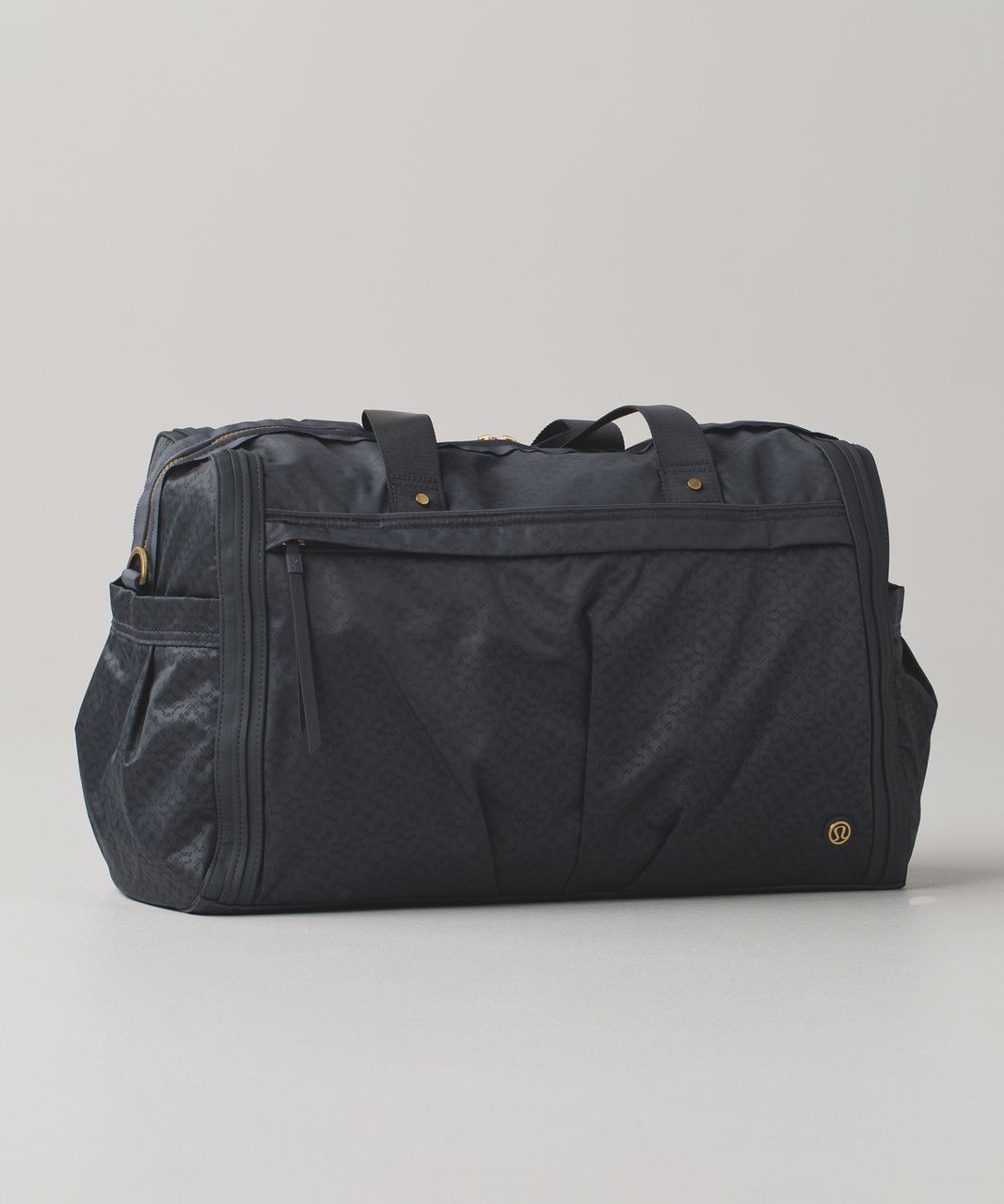 Lululemon Urban Warrior Duffel - Millie Mesh Embossed Dark Slate / Dark Slate