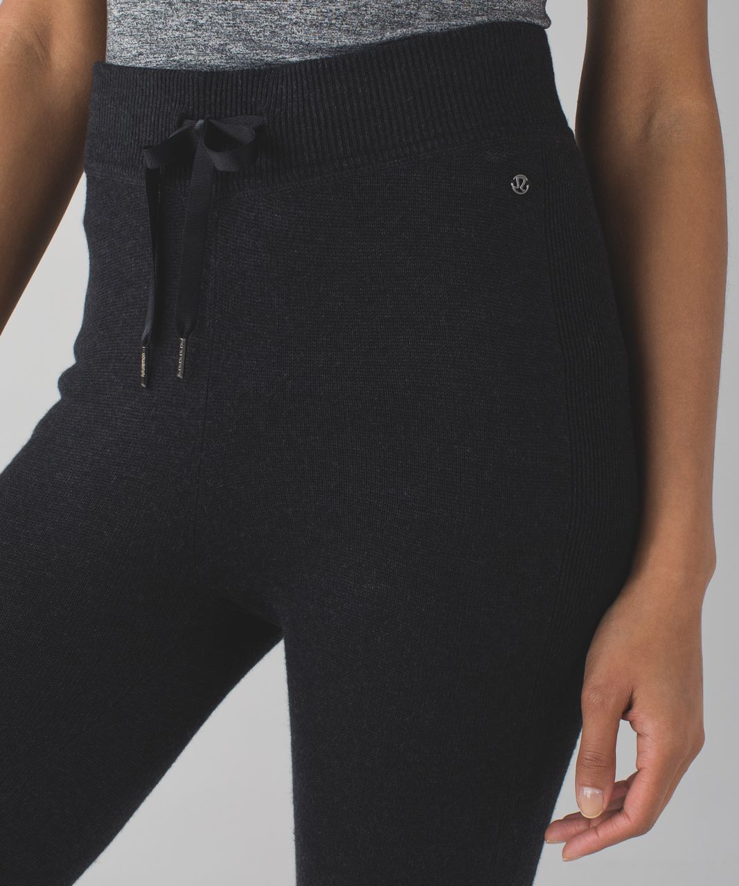 Lululemon Sweet Savasana Sweater Pant - Heathered Black