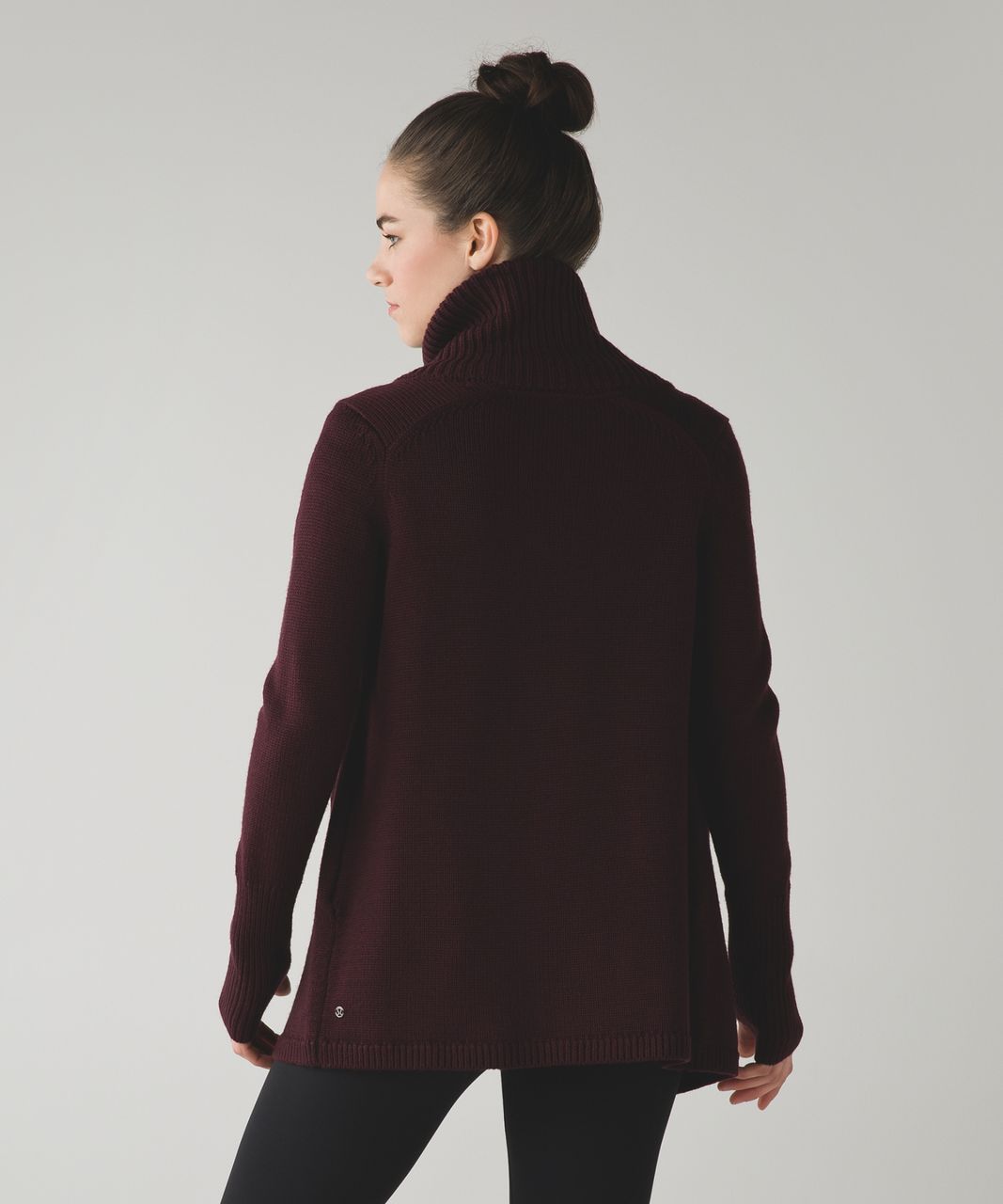 Lululemon Karmic Cocoon Wrap - Heathered Bordeaux Drama