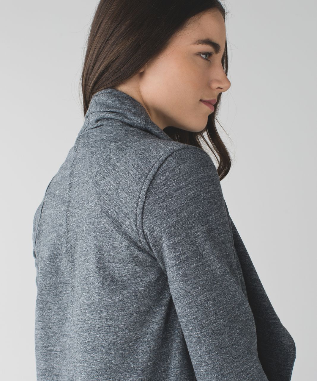 Lululemon That's A Wrap - Heathered Snow Slub Coal