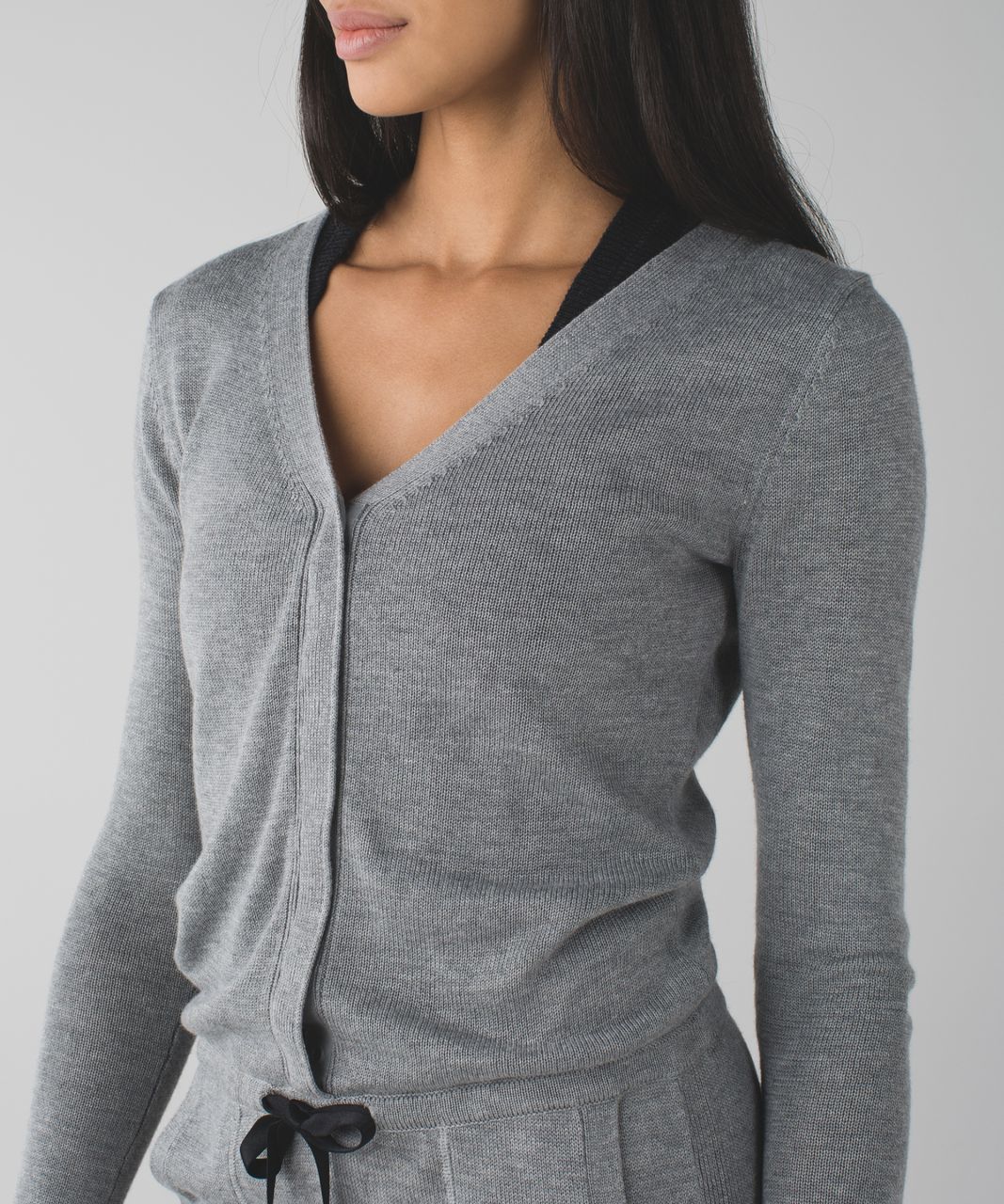 Lululemon Bundle Up Ur Bundas Onesie - Heathered Medium Grey / Heathered Black