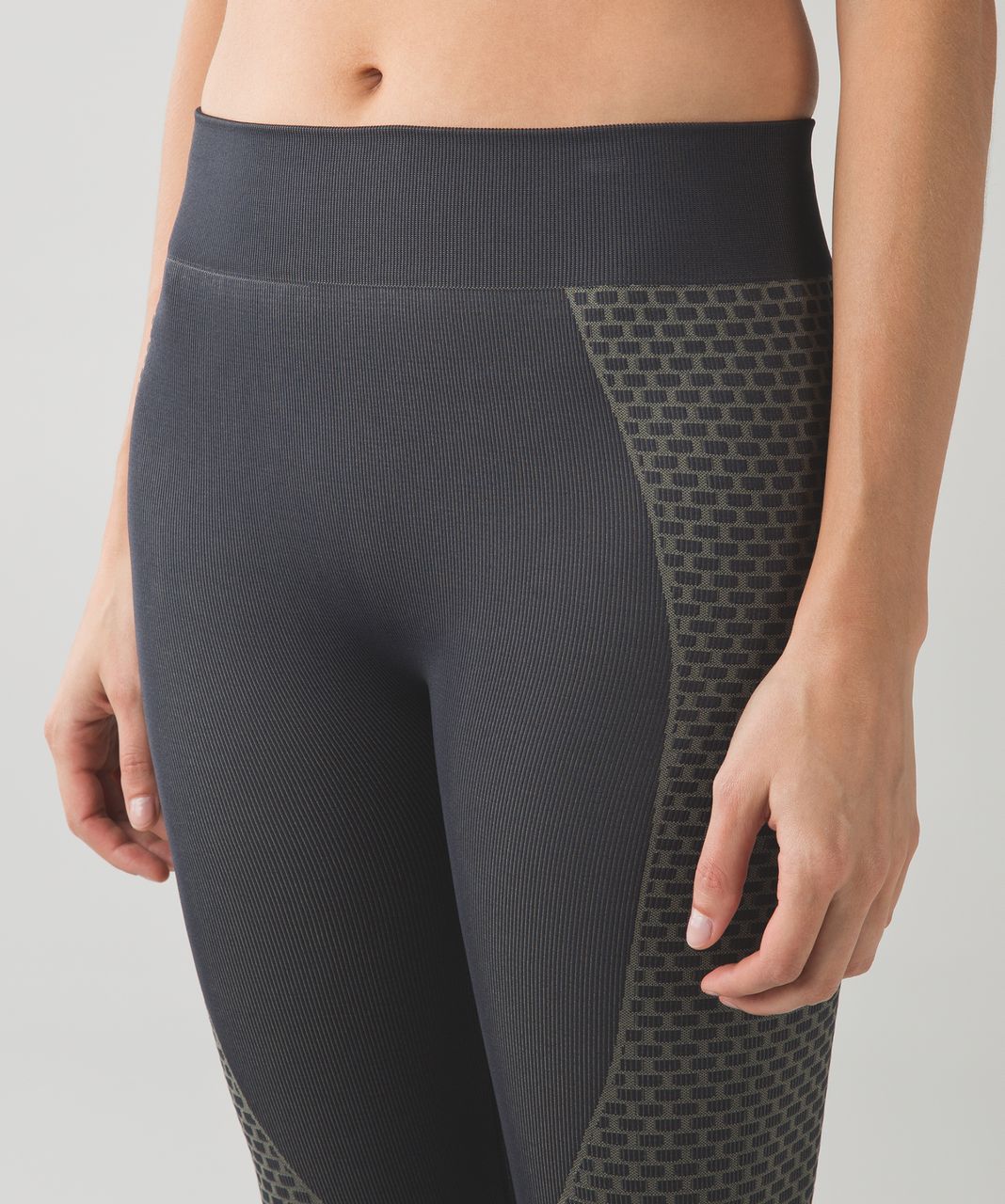 Lululemon About That Base Tight - Black / Forage Teal - lulu fanatics