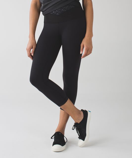 Lululemon Wunder Under Crop II Roll Down - CHOOSE SIZE - Tights