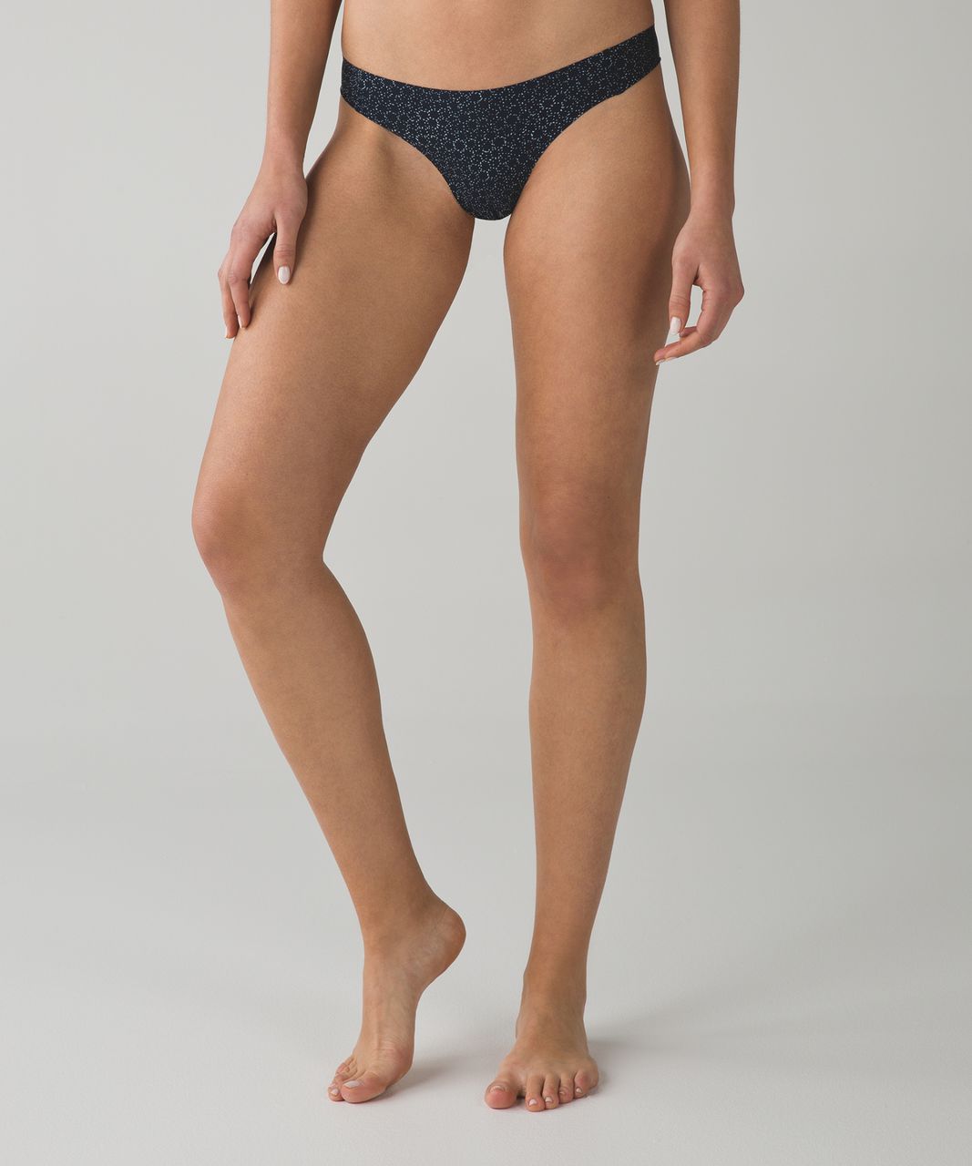 Lululemon Light As Air Thong - Star Pixel Aquamarine Naval Blue