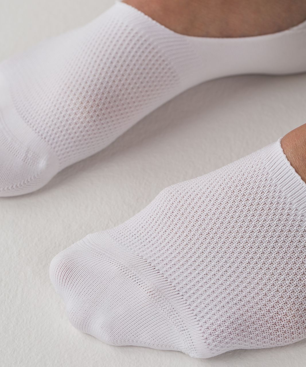 Lululemon Secret Sock - White / Sea Mist