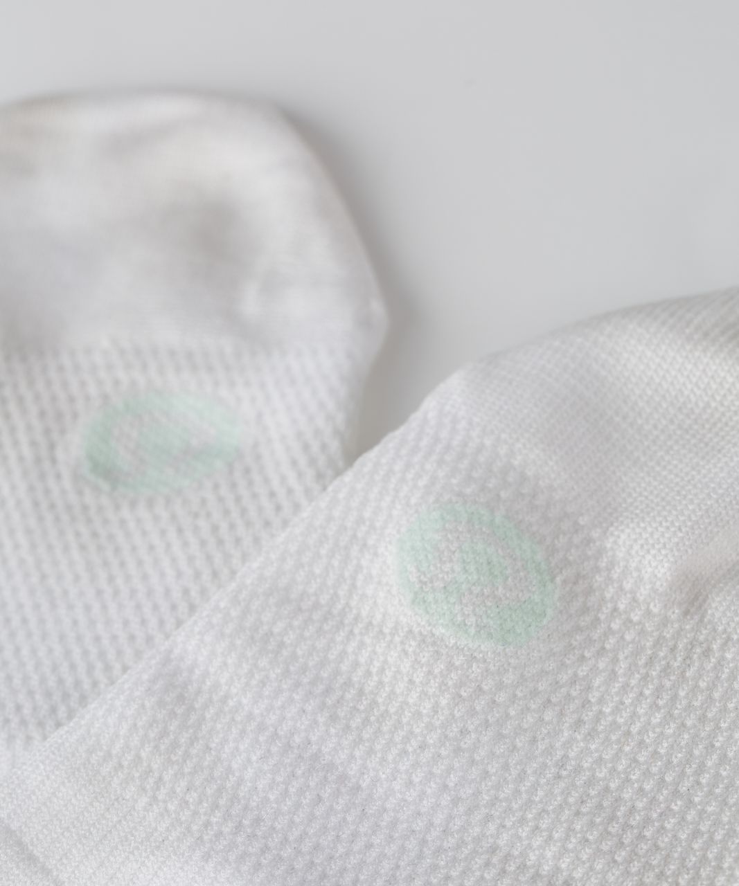 Lululemon Secret Sock - White / Sea Mist