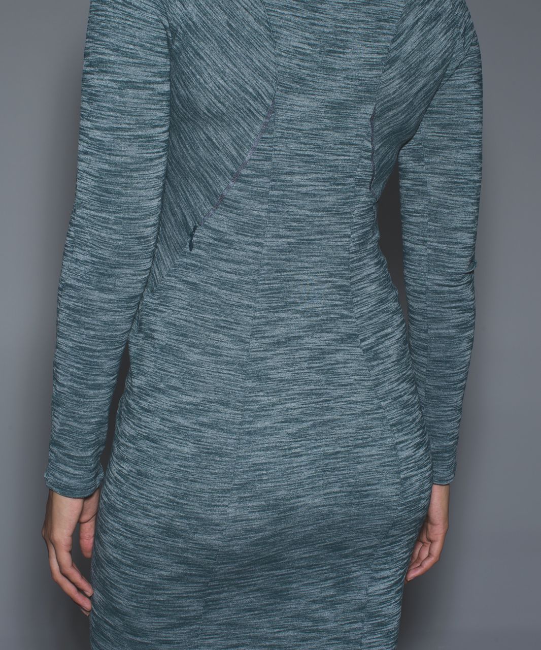 Lululemon &go Where-To Dress *Long Sleeve - Heathered Dark Fuel