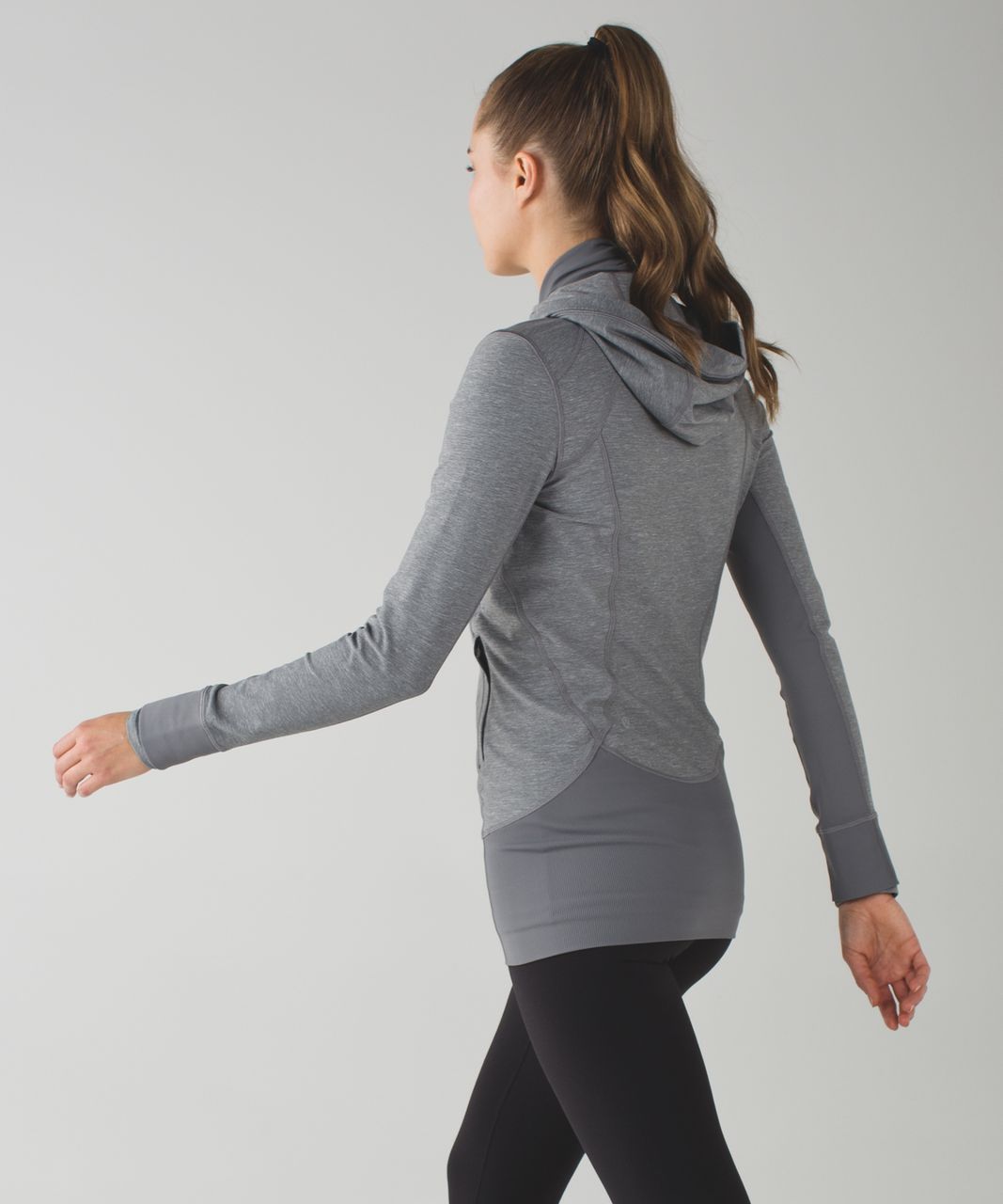 Lululemon Daily Practice Jacket - Heathered Slate / Slate