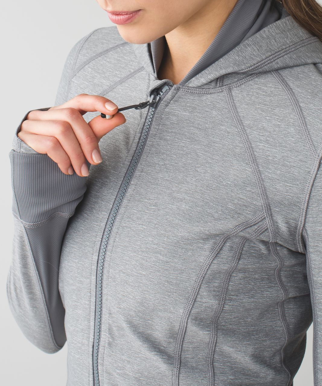 Lululemon Daily Practice Jacket - Heathered Slate / Slate