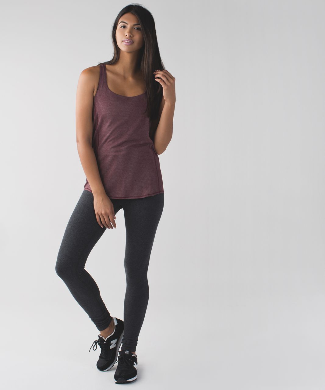 Lululemon Wild Tank - Heathered Bordeaux Drama / Bon Bon / Wee