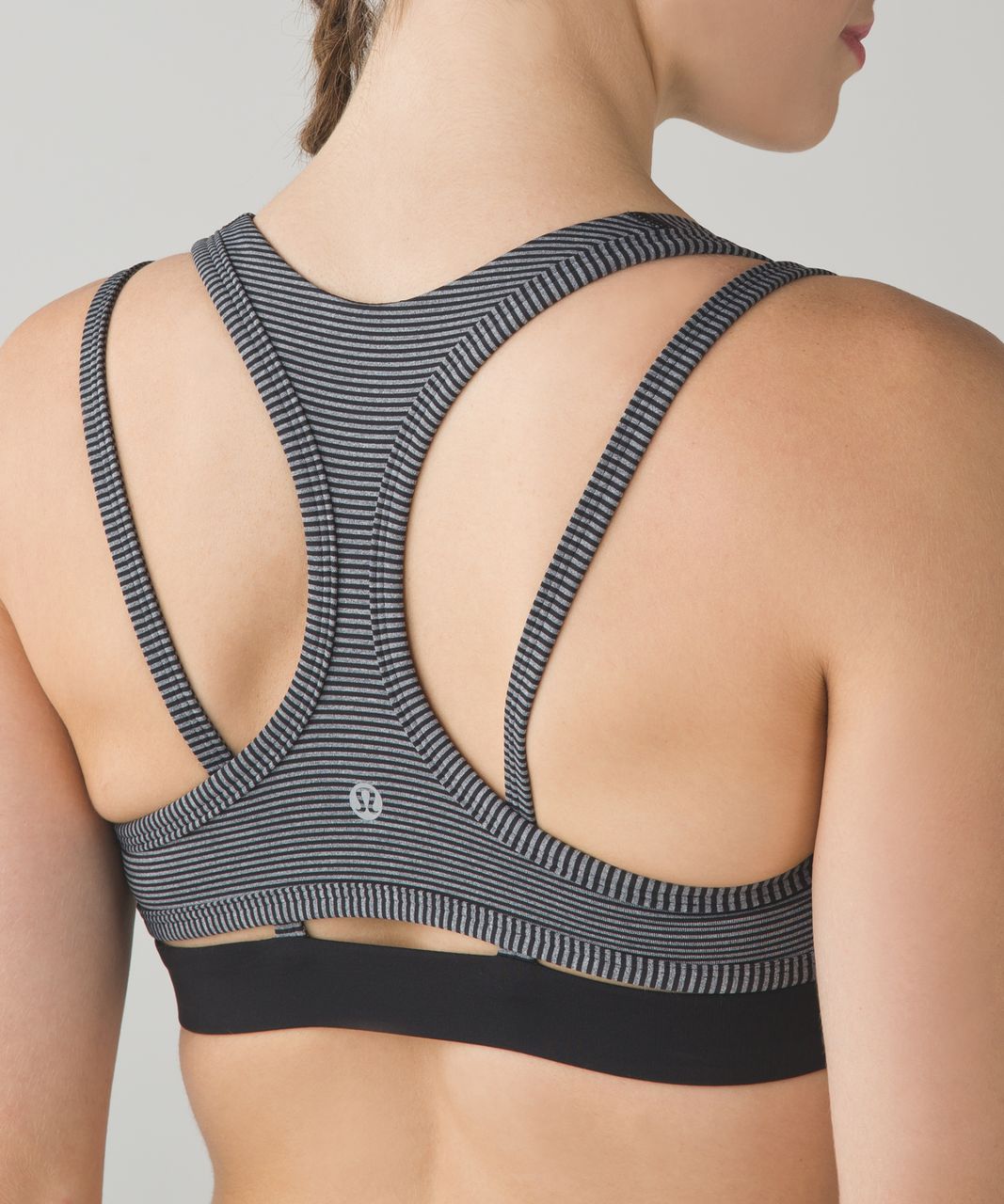 Lululemon Splendour Shadow Wrap Multi / Black Sports Bra 6 W2B64S