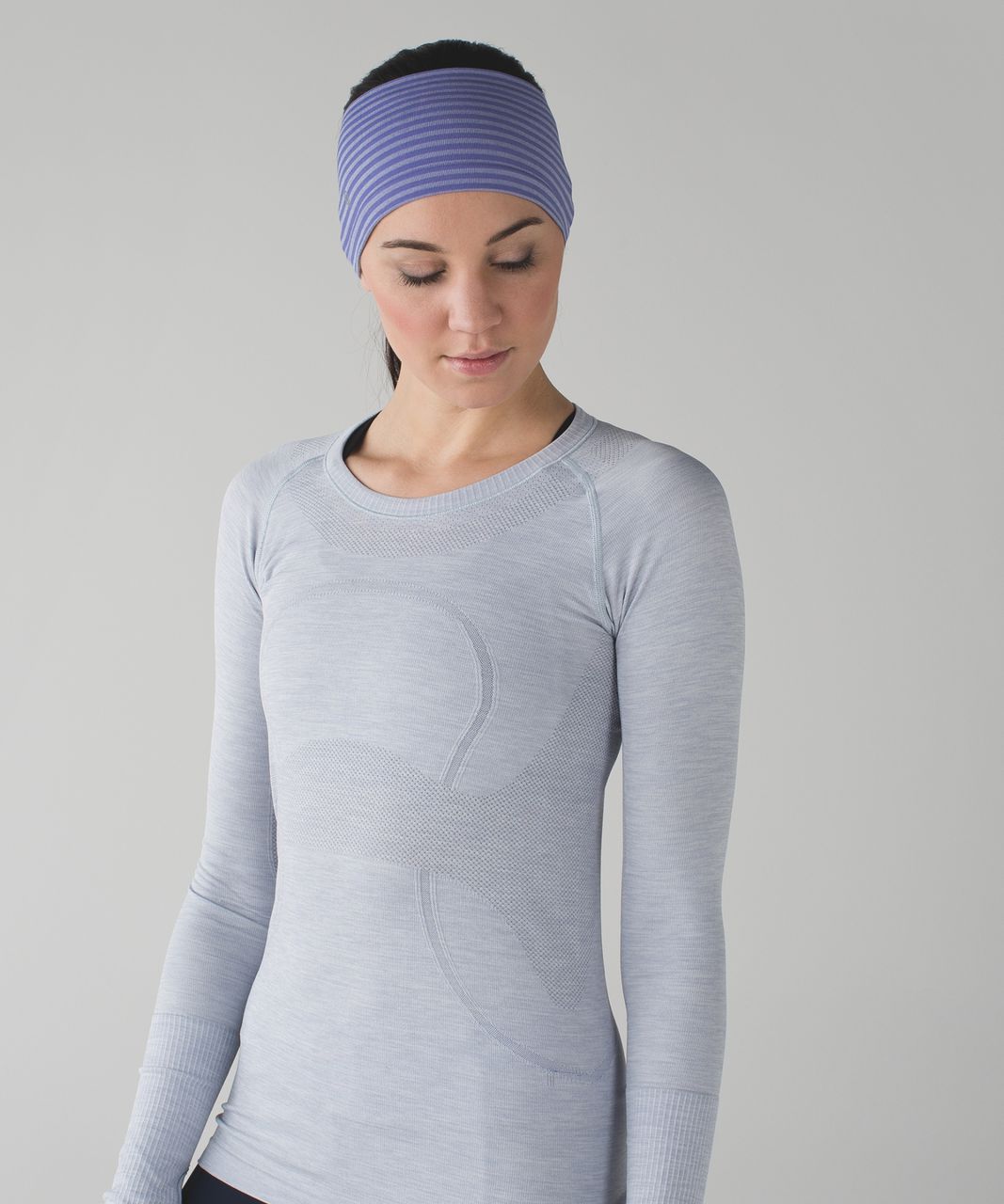 Lululemon Bangs Back Headwrap - Heathered Lullaby