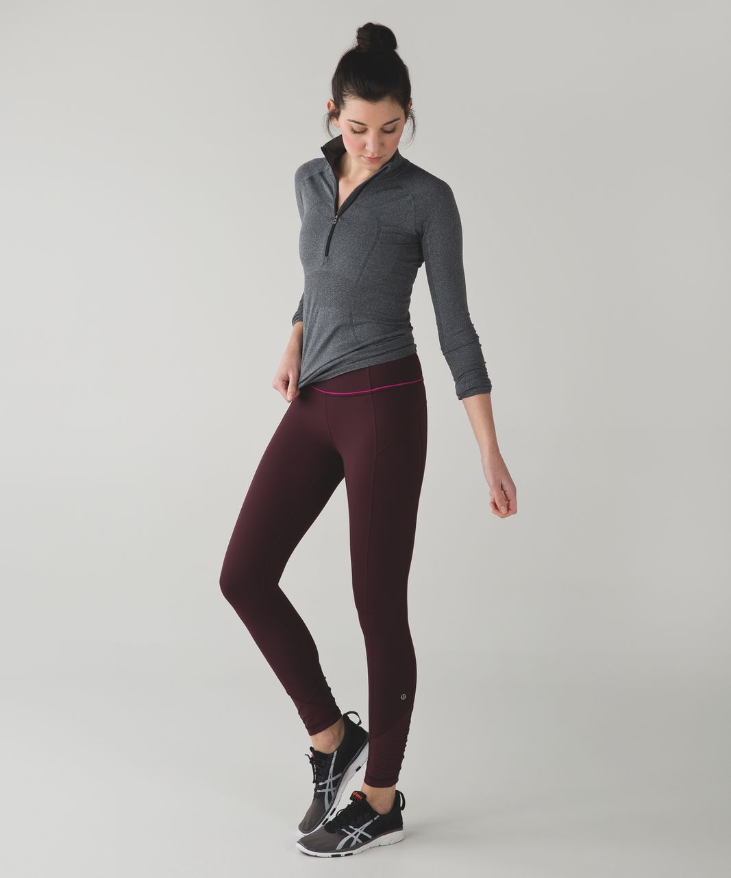 Lululemon Pace Queen Tight *Full-On Luxtreme - Bordeaux Drama / Raspberry