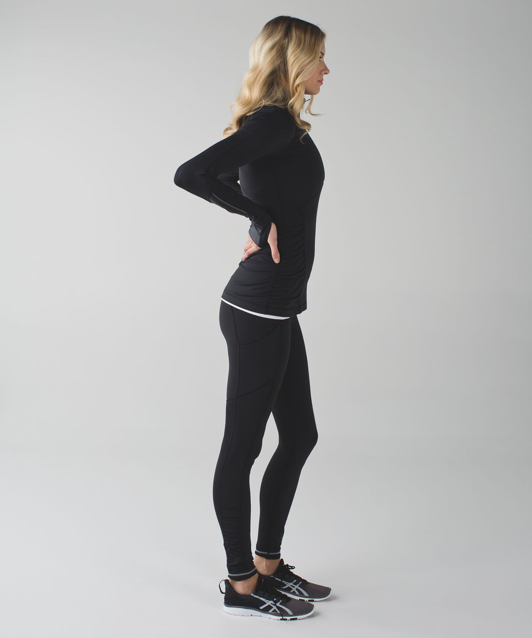 Lululemon Kriss Cross 1/2 Zip - Black