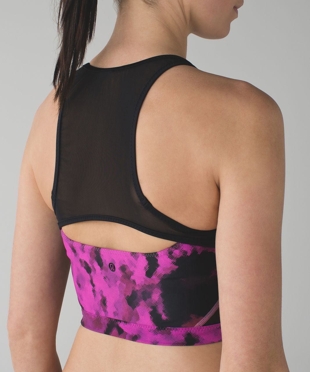 Lululemon Water:  Racer Tankini - Blooming Pixie Multi / Black