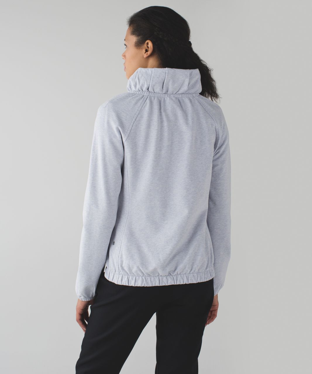 Lululemon After All Pullover - Heathered Cool Breeze