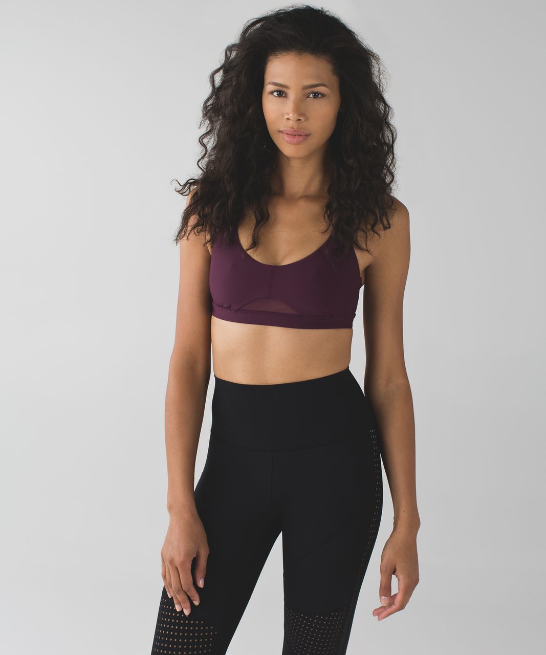 Lululemon Vent It Bra - Plum