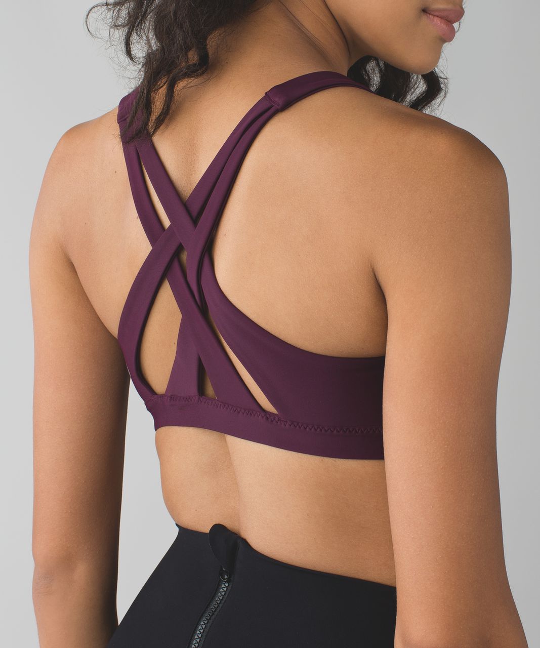 Lululemon Vent It Bra - Plum