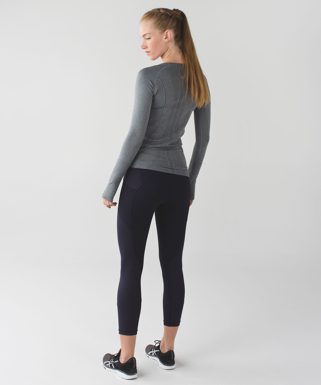 Lululemon All The Right Places Crop - Naval Blue / Star Pixel Aquamarine Naval Blue