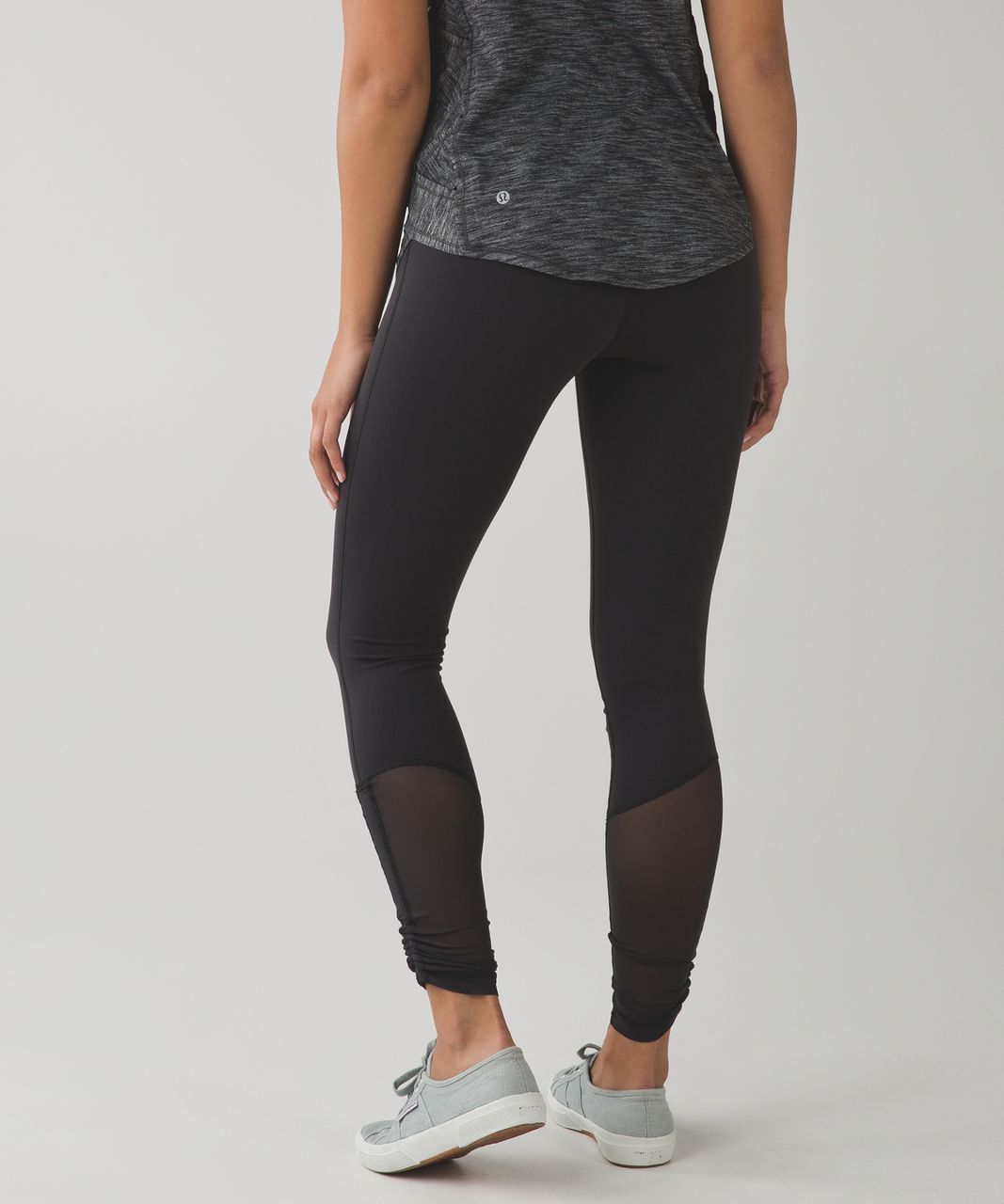 Lululemon Legging Black Ruched Tight Full