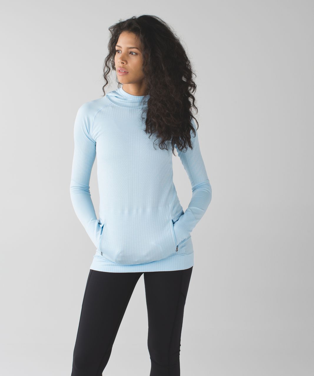 Lululemon Rest Less Hoodie - Heathered Caspian Blue