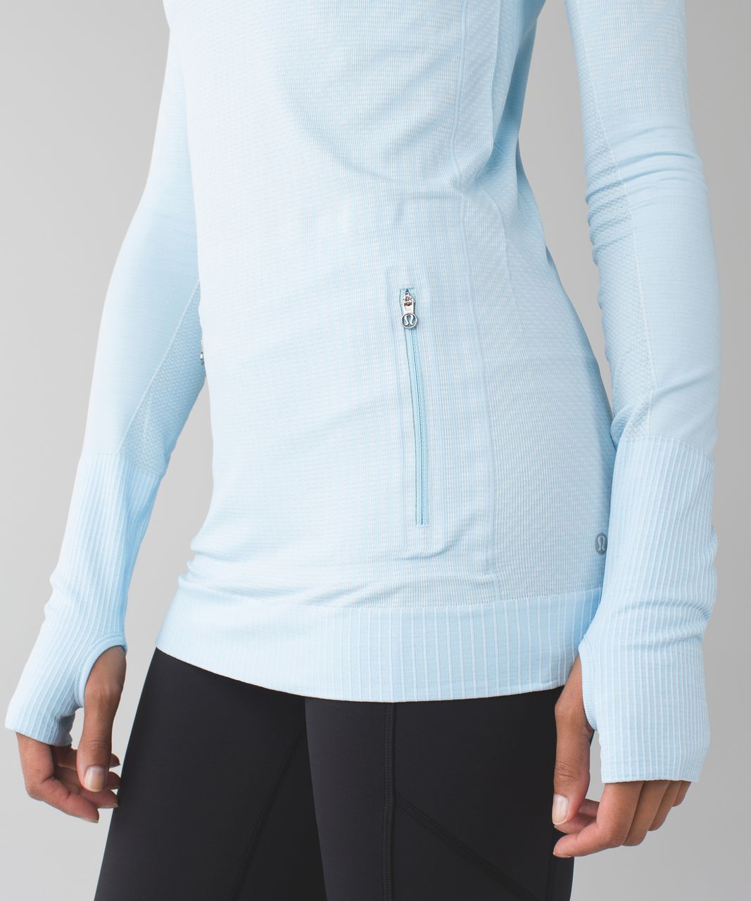 Lululemon Rest Less Hoodie Gatsby Blue size 6