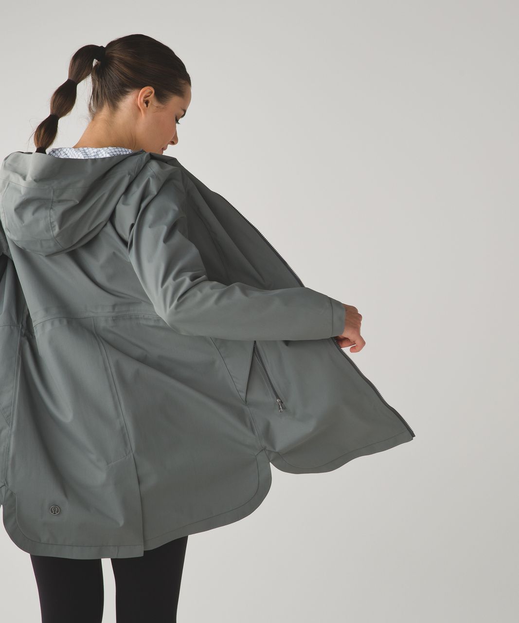 Lululemon Definitely Raining Jacket - Slate