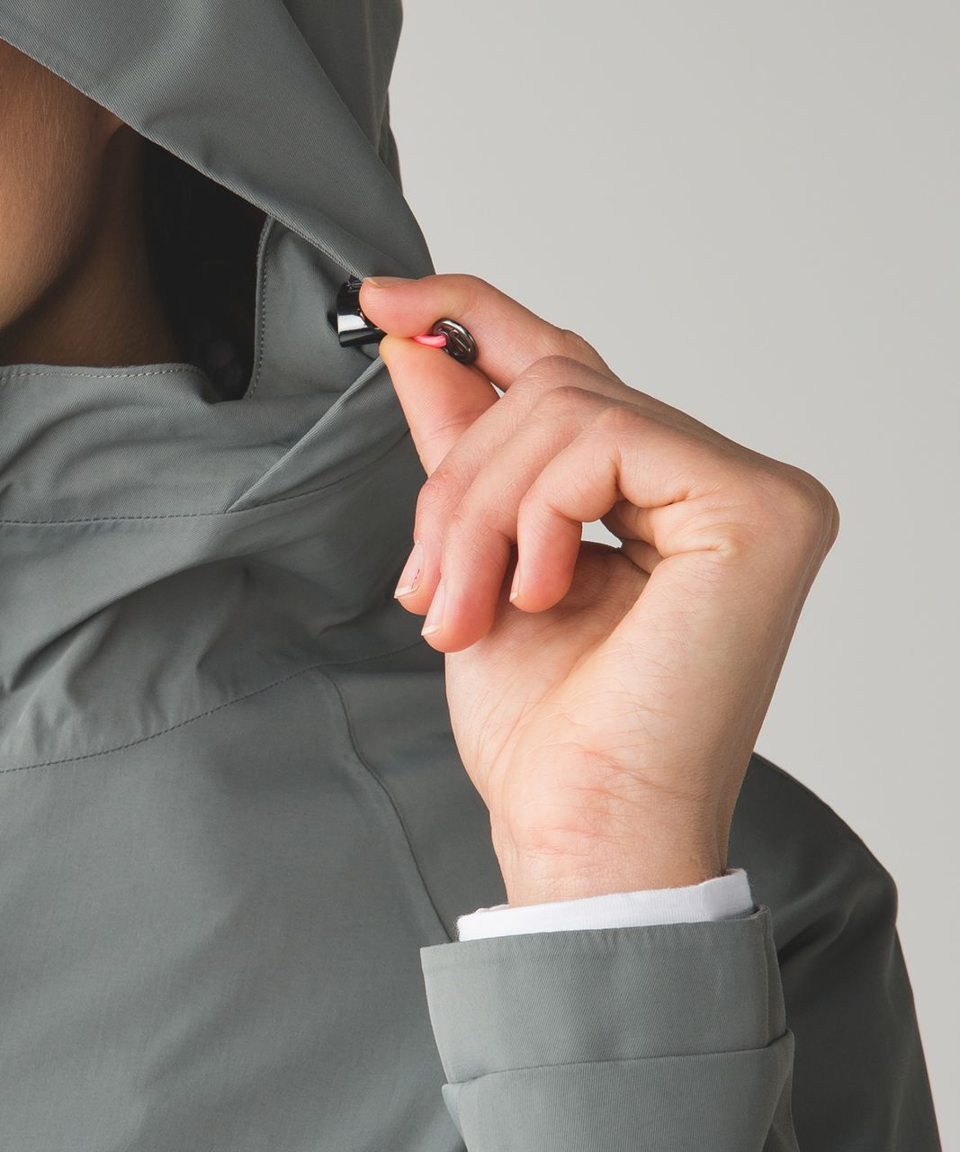 Lululemon Definitely Raining Jacket - Slate