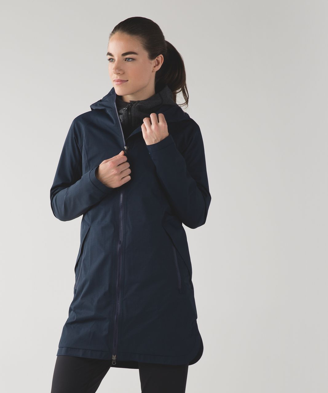 Lululemon Definitely Raining Jacket - Inkwell