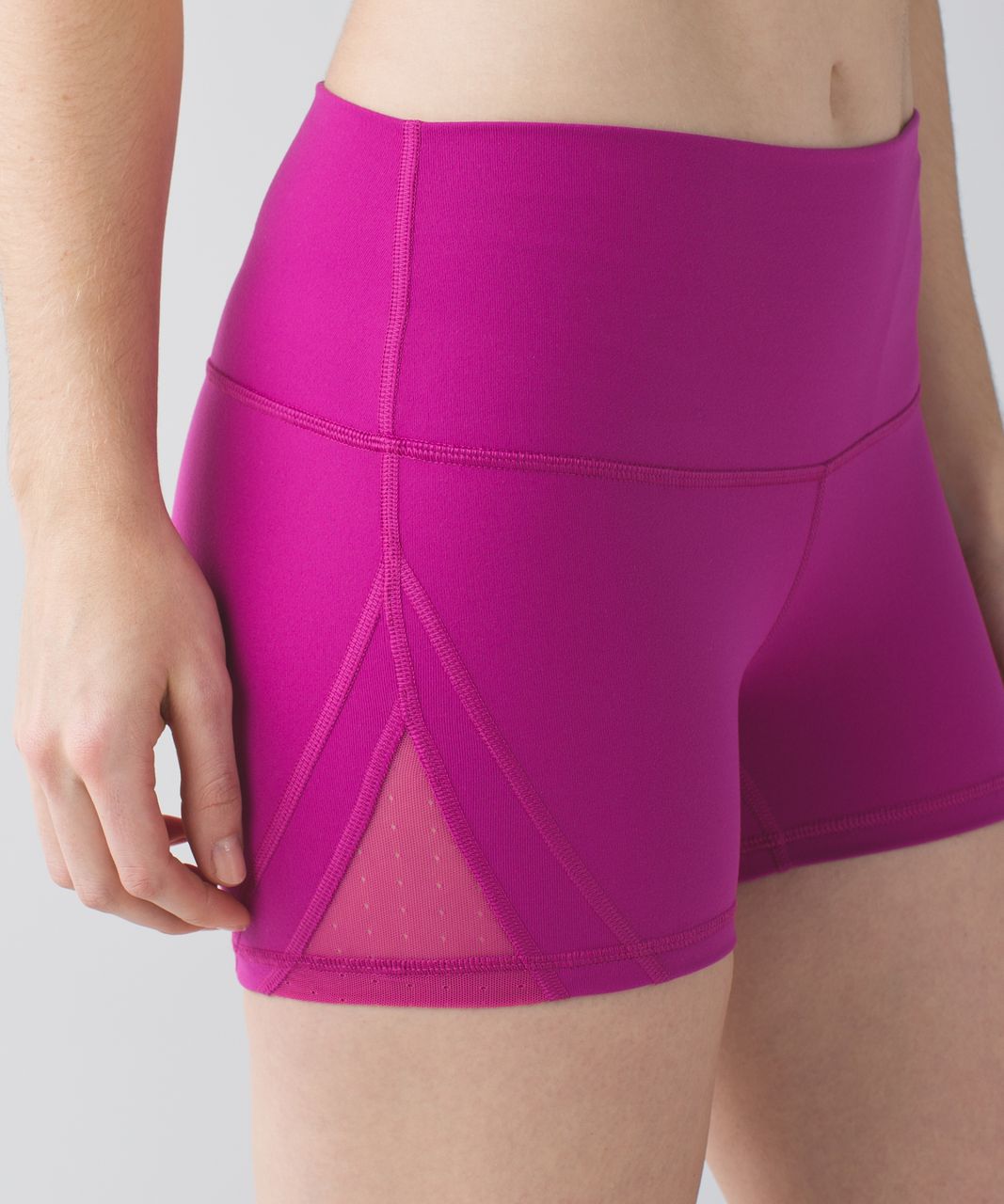 Lululemon Sweaty Endeavor Short *Full-On Luon - Raspberry