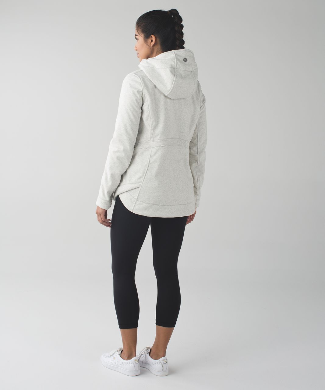 Lululemon Cozy Up Buttercup Jacket - Heathered Silver Spoon