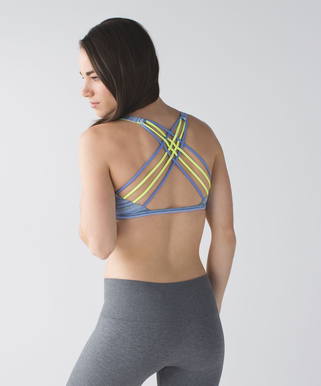 Lululemon Free To Be Bra *Wild - Space Dye Twist Lullaby Ray / Lullaby / Ray