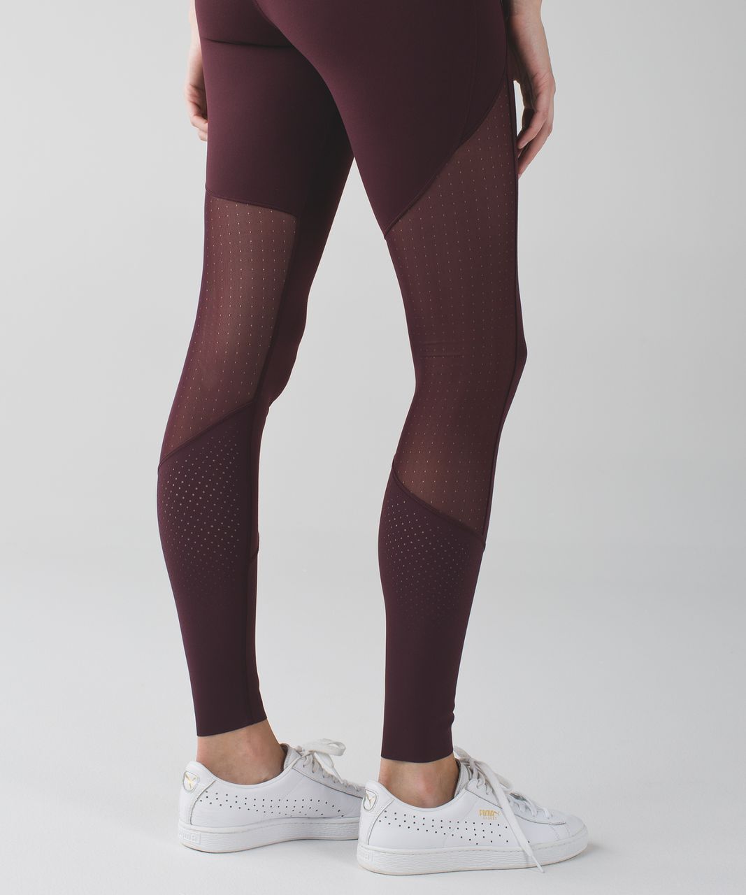 Lululemon Barre Star Pant *Full-On Luon - Bordeaux Drama - lulu fanatics