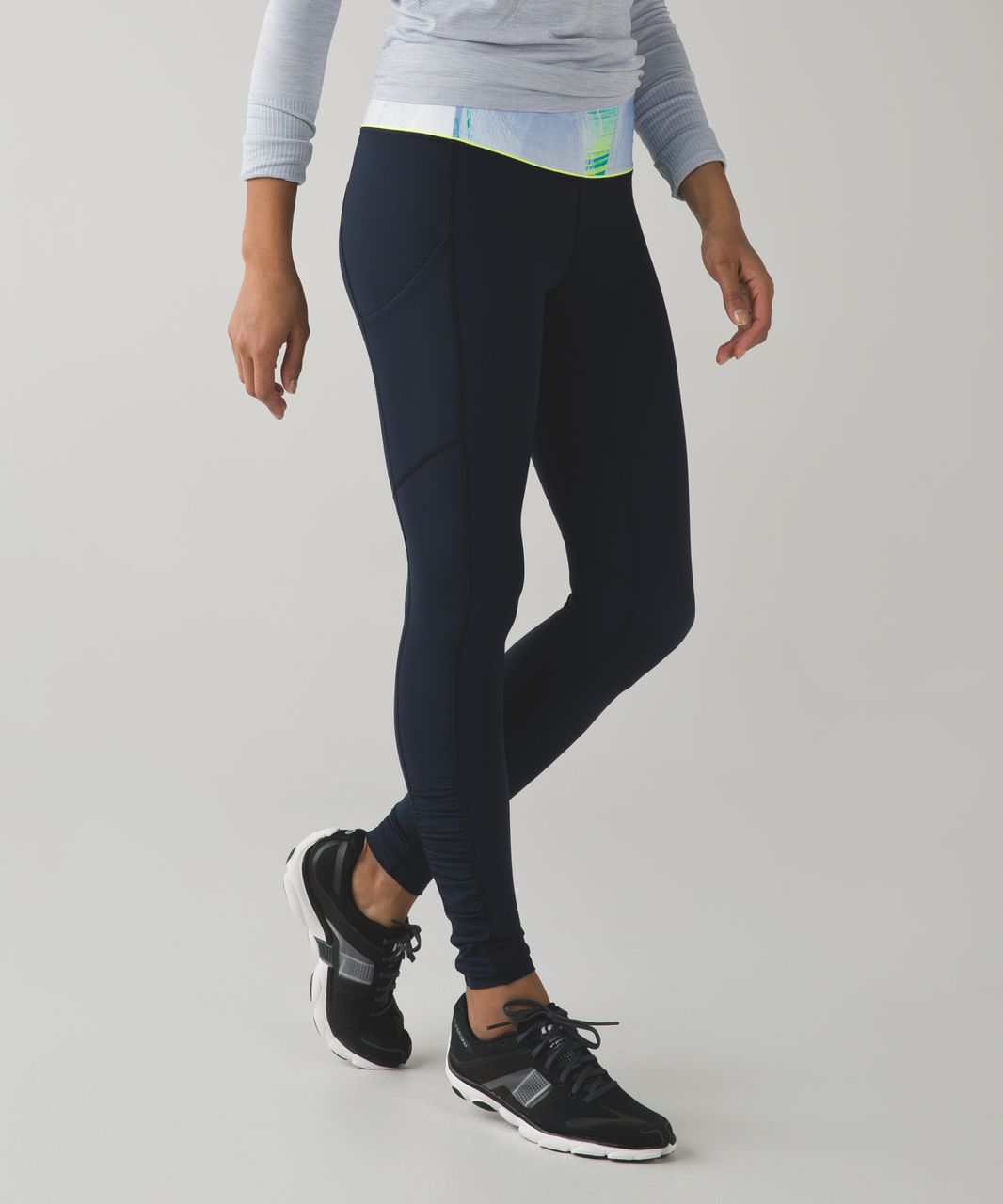 Lululemon Speed Tight II *Full-On Luxtreme - Heathered Texture Lotus Camo  Oil Slick Blue / Inkwell - lulu fanatics