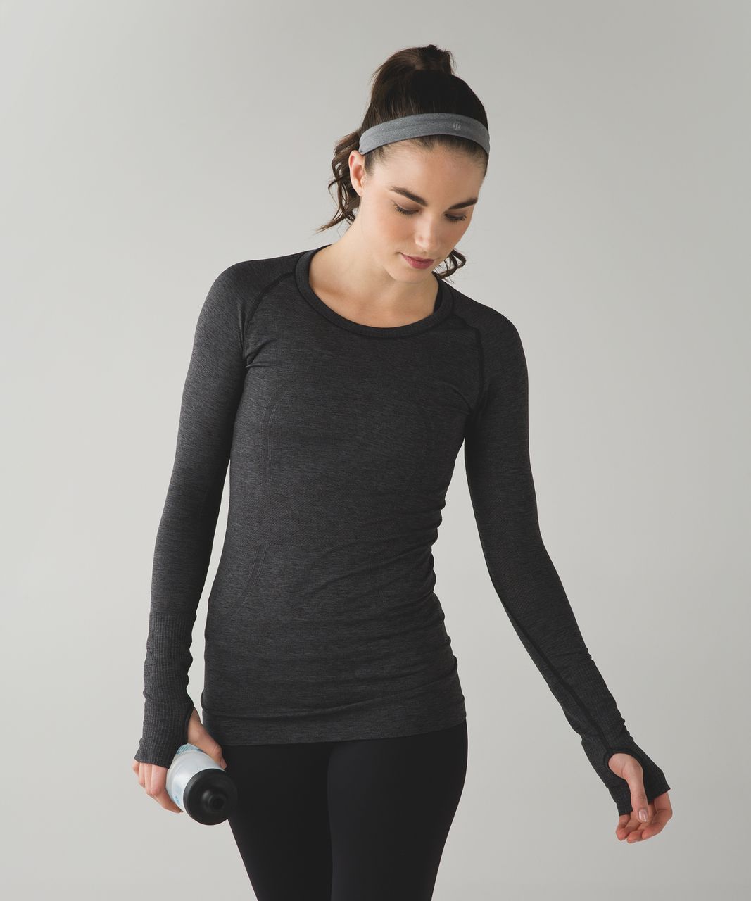 Lululemon Cardio Cross Trainer Headband - Heathered Slate