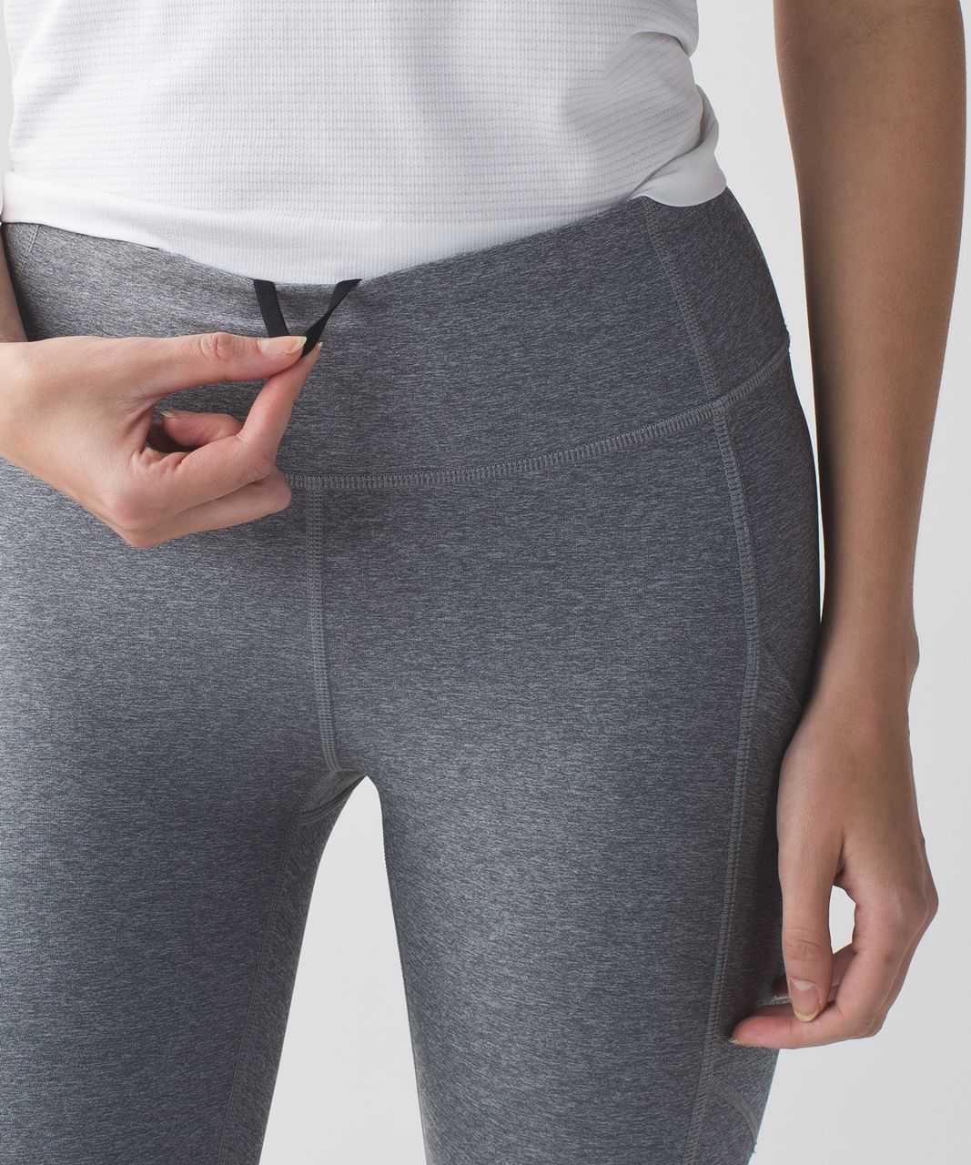 Lululemon Speed Crop - Heathered Slate