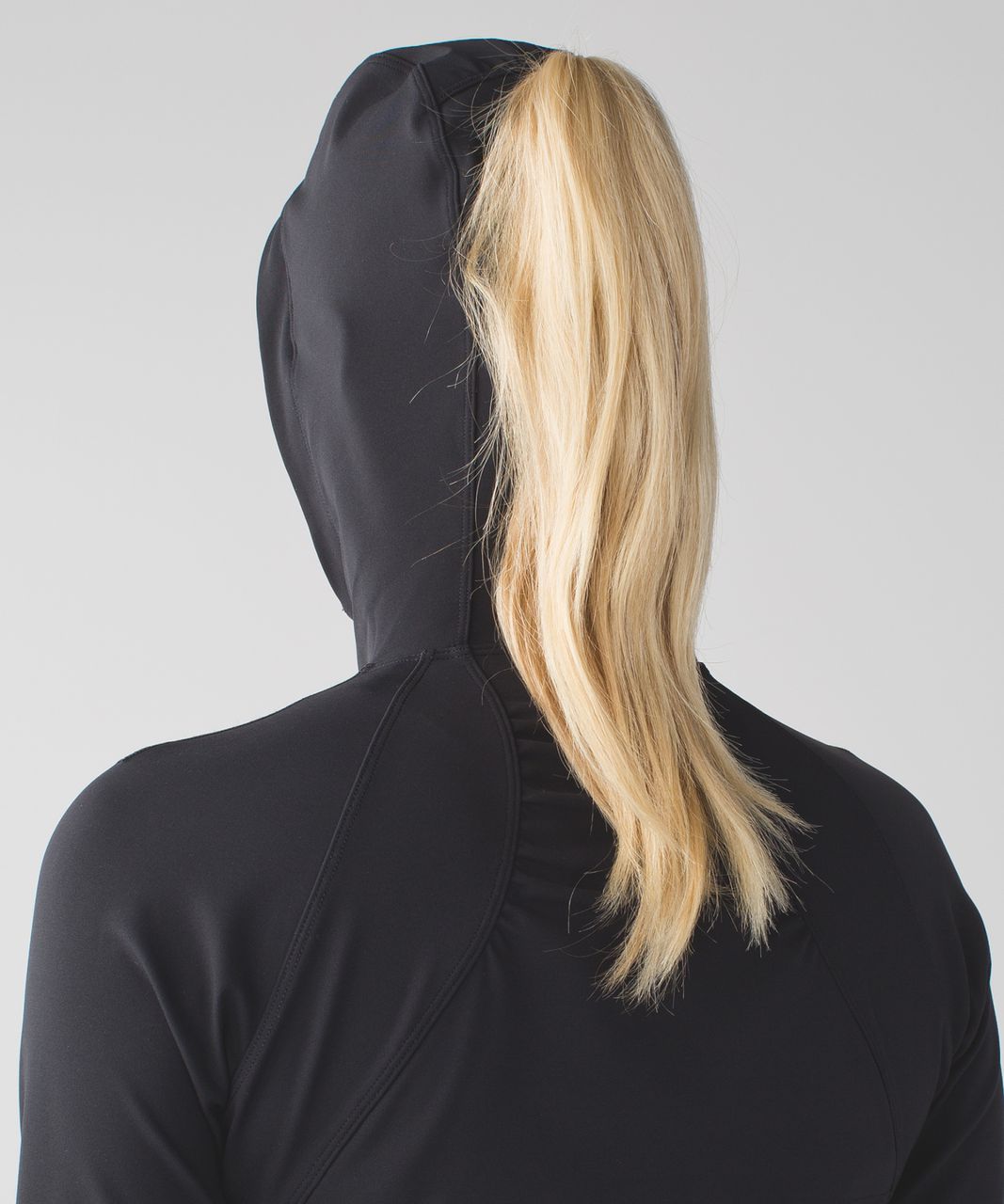 Lululemon Rain-On Train-On Jacket - Black / Heathered Black - lulu fanatics