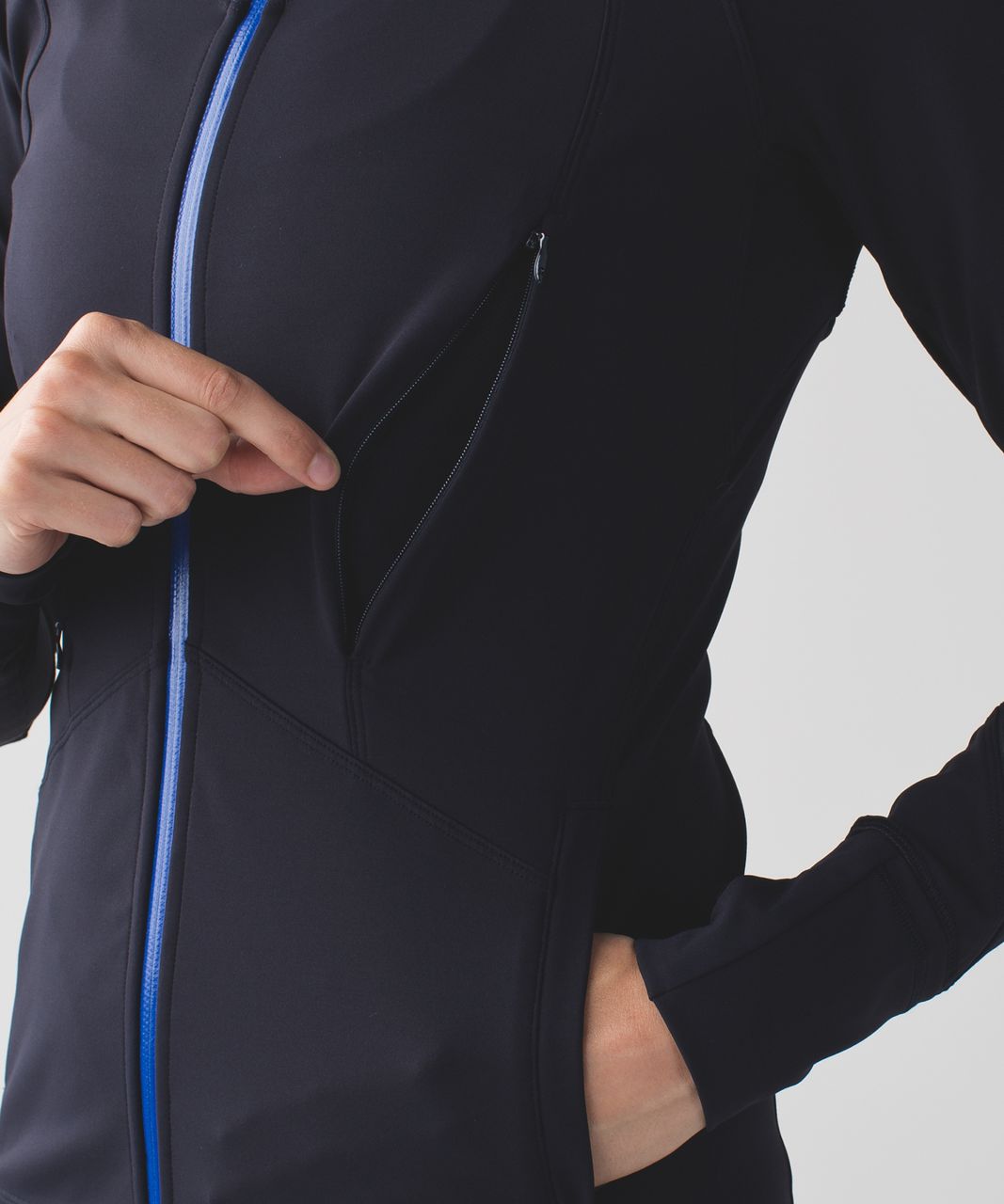 Lululemon Rain-On Train-On Jacket - Naval Blue