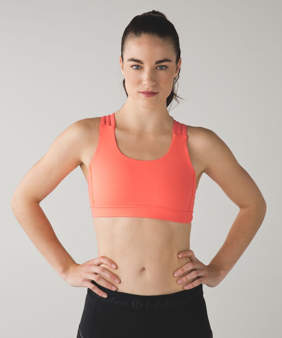 Lululemon All Sport Bra 3 Strap - Very Light Flare