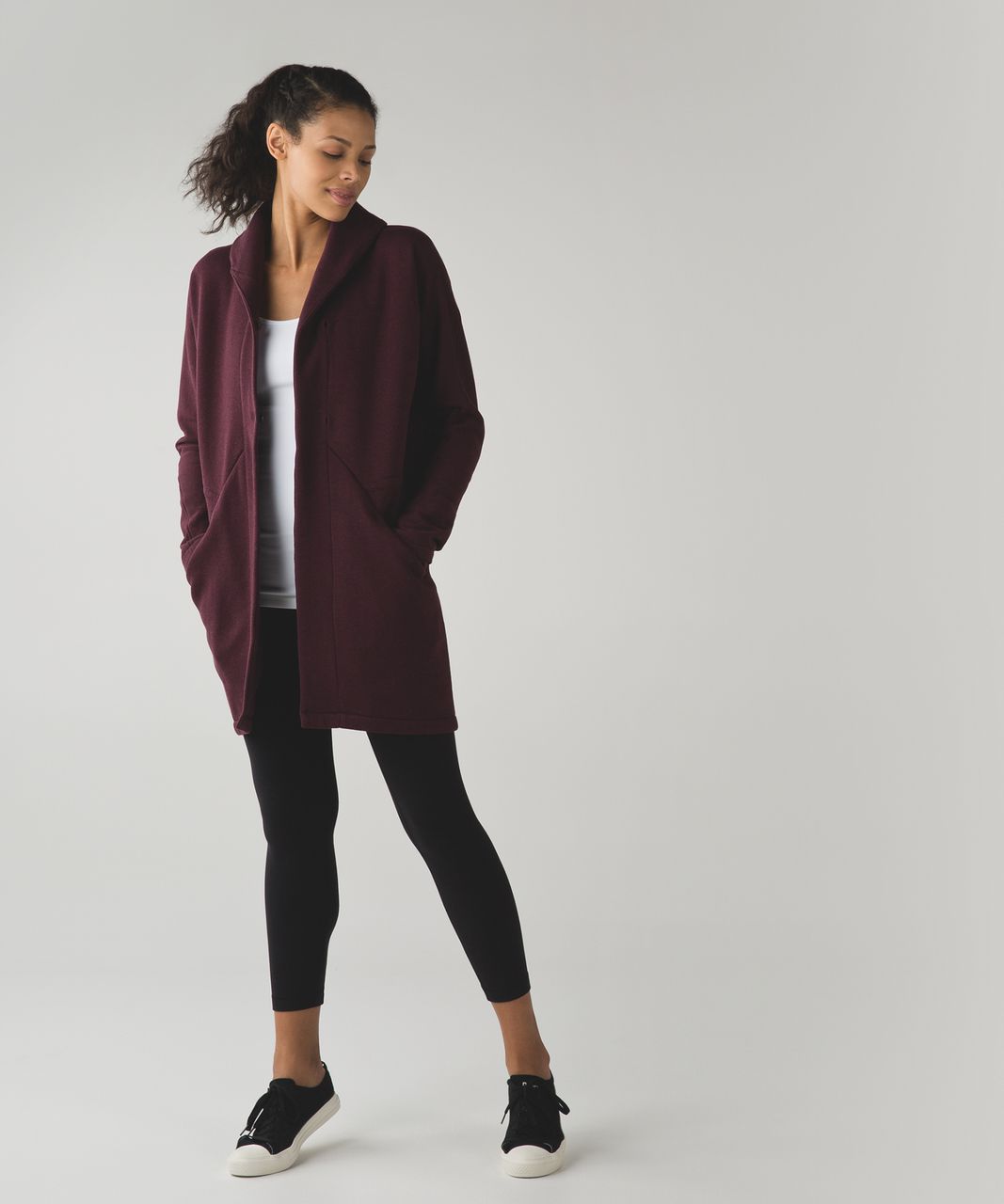 Lululemon &go Take You There Wrap - Heathered Bordeaux Drama / Bordeaux Drama