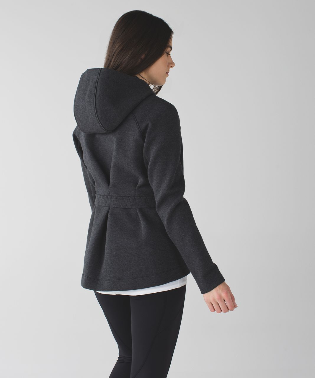 Lululemon &go Skyline Jacket - Heathered Black / Black