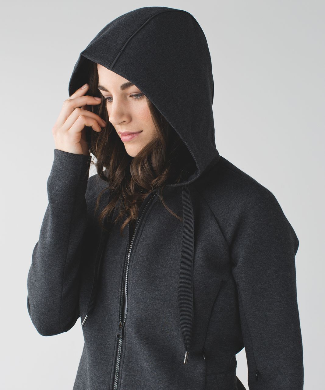 Lululemon &go Skyline Jacket - Heathered Black / Black