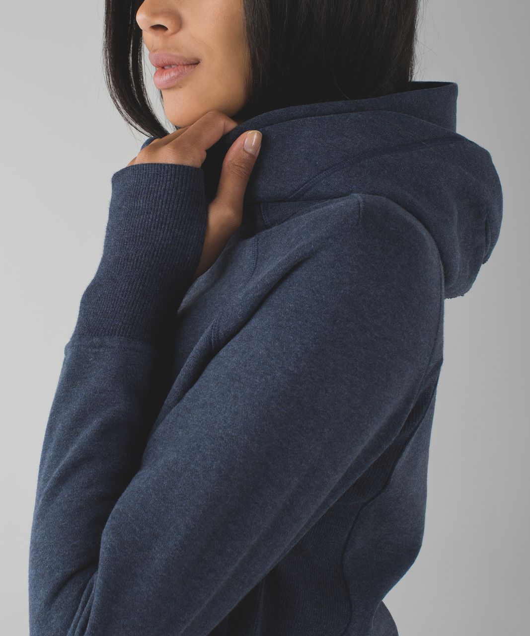 Lululemon Scuba Hoodie III - Heathered Cadet Blue