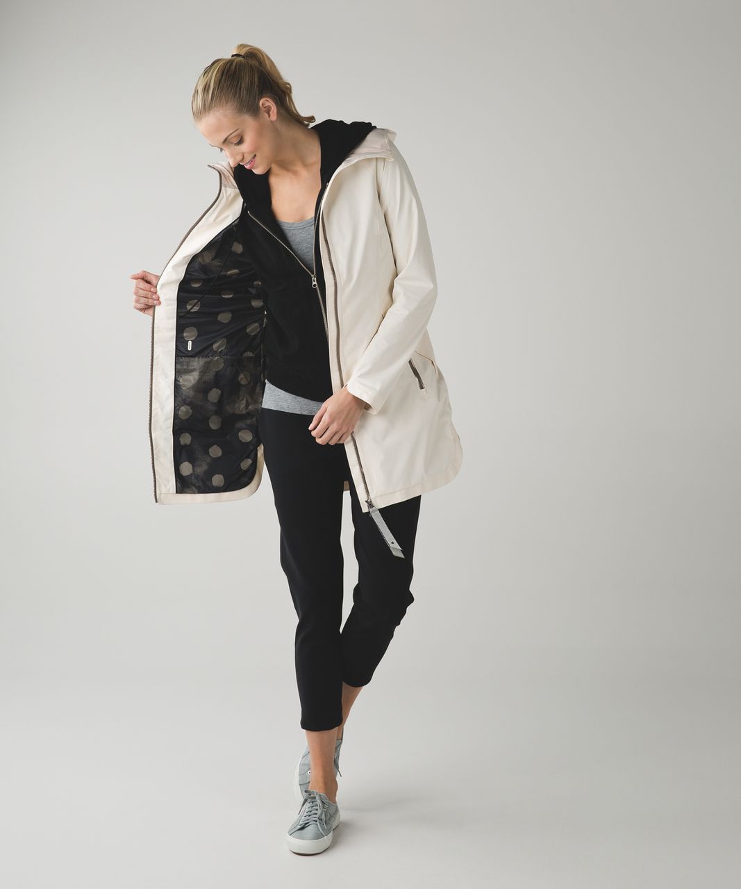 Lululemon Definitely Raining Jacket - Angel Wing