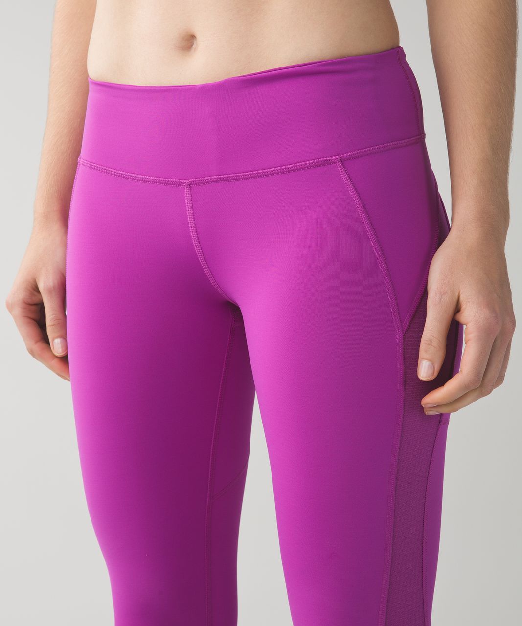 Lululemon Interval Crop - Ultra Violet - lulu fanatics