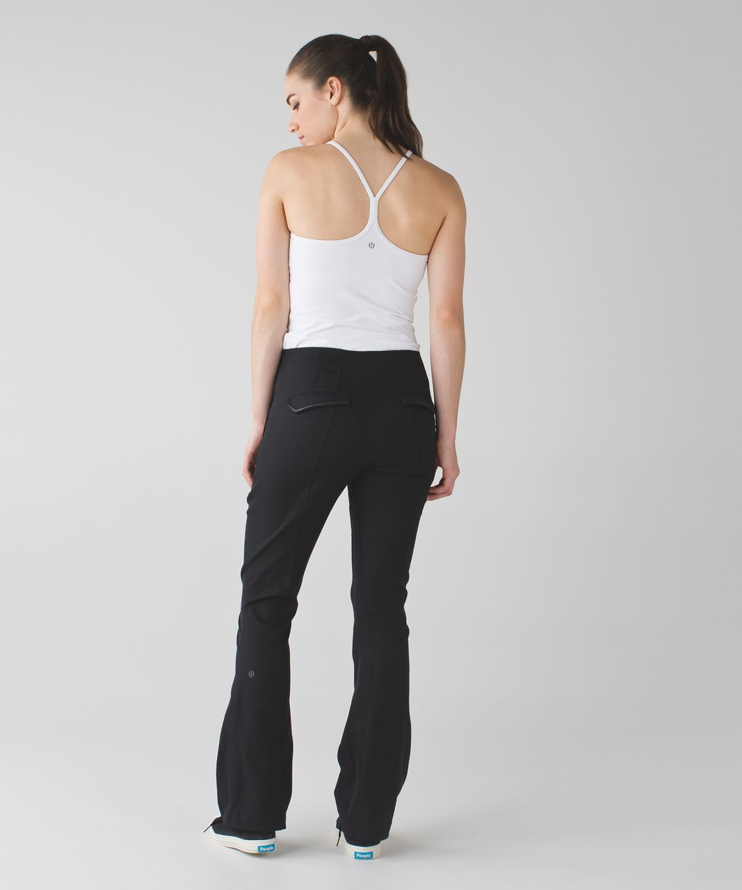 NEW LULULEMON Groove Pant Flare Super HR 0 2 4 6 8 10 Black Nulu 