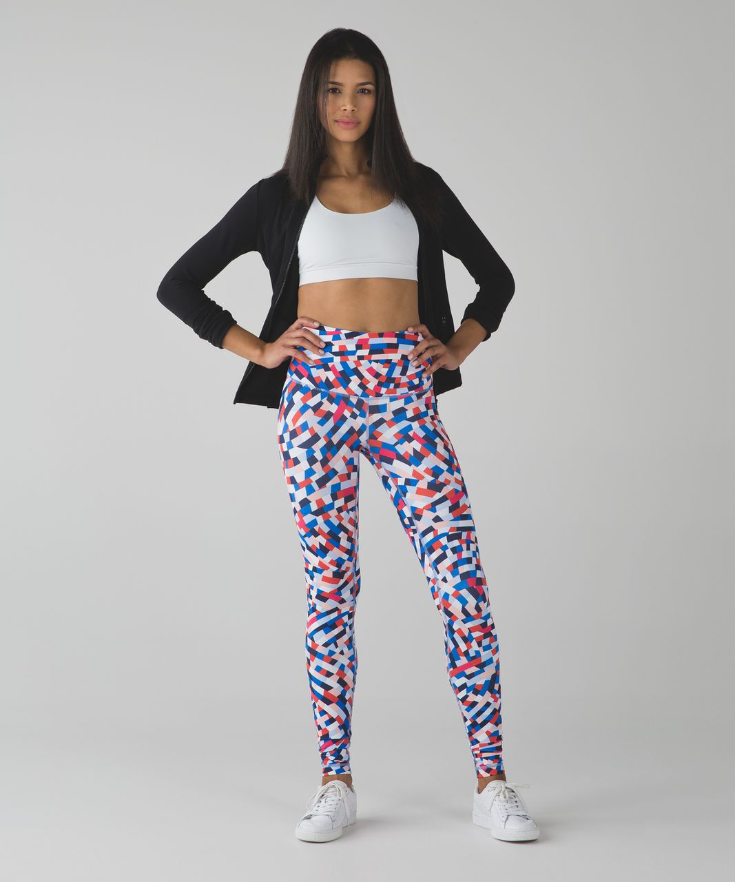 Lululemon Wunder Under Pant (Hi-Rise) (Full-On Luxtreme) - Palm Camo White  Nimbus - lulu fanatics